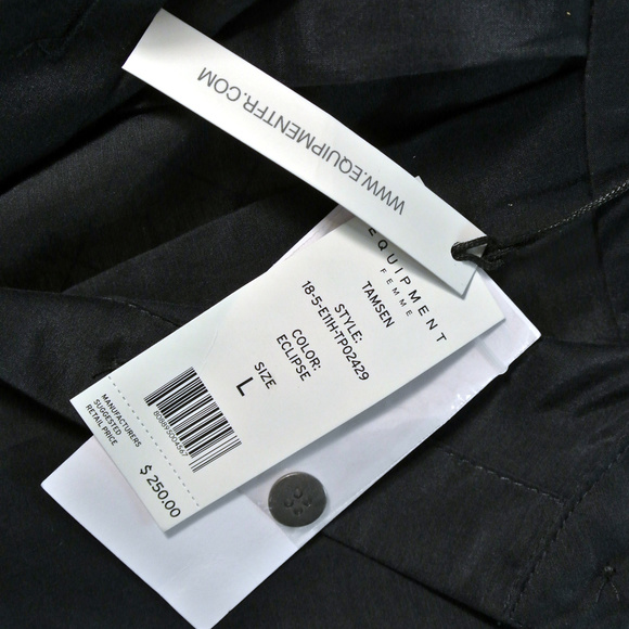 Equipment Tamsen Eclipse Cotton/Silk Blend Blouse - Picture 5 of 8